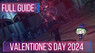 Valentiones Day 2024 Full event guide amp rewards  FFXIV [upl. by Omland268]