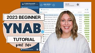 2023 YNAB BUDGET for BEGINNERS  CREDIT CARDS cover OVERSPENDING  paycheck budgeting [upl. by Sidky]