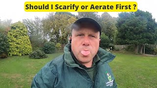 Should You Scarify Or Aerate Your Lawn FIRST [upl. by Gildas]