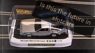 Scalextric delorean back to the future [upl. by Ennoirb]