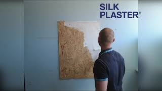 SILK PLASTER Tutorial OSB wall [upl. by Ruprecht]