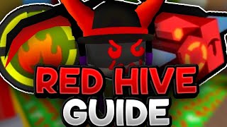 red hive guide bee swarm simulator [upl. by Arte]