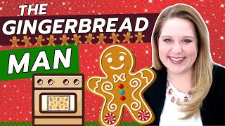 The Gingerbread Man Story  Vocabulary and Play Ideas for Preschool Online Circle Time Lesson [upl. by Ormand]