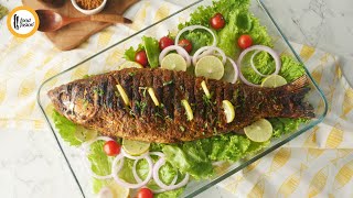 BBQ Spicy Grilled Fish Recipe By Food Fusion [upl. by Len]