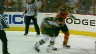 Derek Boogaard vs Donald Brashear Dec 10 2005 [upl. by Lanam]