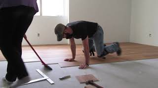 Installing Vinyl Plank Flooring [upl. by Abramo]