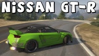 Grand Theft Auto 5  How To Get The Nissan GTR In Singleplayer  GTR Customization [upl. by Akemhs580]