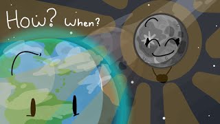 How did Luna The Moon Form In 20 Seconds [upl. by Mohamed]