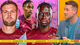 The LATEST on Summerville Fullkrug amp WanBissaka to West Ham ⚔🚨 [upl. by Mordy]