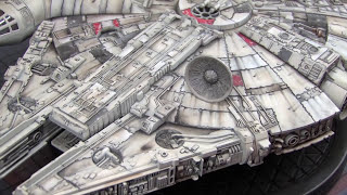 Budget Millennium Falcon Part 4 Paintjob Complete [upl. by Ranjiv823]