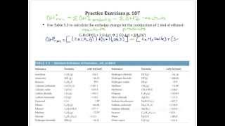 Practice Exercise p 187 Hess Law and Enthalpies of Formation [upl. by Zelma989]