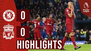 HIGHLIGHTS Chelsea 00 Liverpool  Stalemate at Stamford Bridge [upl. by Leryt788]