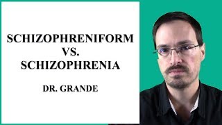 What is the Difference Between Schizophreniform Disorder and Schizophrenia [upl. by Ial]