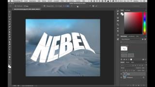 Photoshop CC WS17 Verformen Fläche und Deckkraft [upl. by Lathrope851]