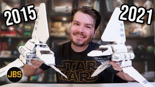 LEGO Star Wars Imperial Shuttle Review  Build  Comparison 75094 vs 75302 [upl. by Leakim778]