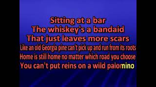 Zac Brown Band  Wild Palomino feat Cody Johnson karaoke by request [upl. by Ilona]