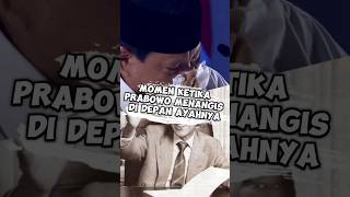 AIR MATA SANG JENDERAL PRABOWO prabowo prabowosubianto presidenindonesia [upl. by Anelej325]