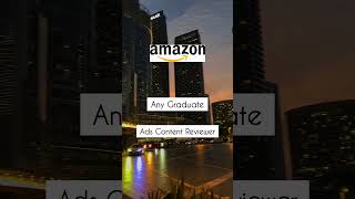 Company  Amazon Salary  33000 Per Month Comment quotYOURNAMEquot For Work Details Regarding [upl. by Zabrine]