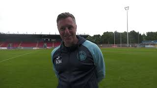 Alan Maybury Post Match Interview v Raith Rovers 13072024 [upl. by Samuella]