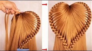 simple new open hairstyle  latest new hairstyle  hairstyle for girls  easy hairstyle [upl. by Aalst434]