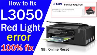 Epson L3050 Adjustment Program [upl. by Brande]