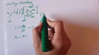 8 AMPLIFICATEUR OPÉRATIONNEL dérivateur العربية [upl. by Aziram]