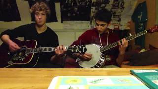 Deliverance  Dueling Banjos cover Max amp Clem [upl. by Letti889]