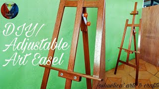 How To Make An Adjustable Art Easel [upl. by Tawnya]