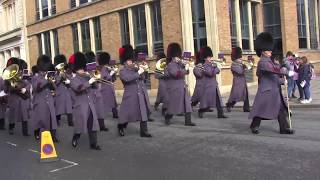 Band of the Coldstream Guards Windsor Changing the Guard Scots Guards March 6 2018 Extended [upl. by Yrtua746]