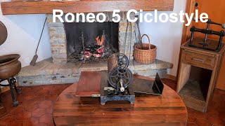 Old mimeograph Roneo 5 from 1910 and how to use it to do some copies Video N° 140 [upl. by Alisander186]