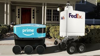 Top 6 Delivery Robots  Self Driving Autonomous Delivery Robots [upl. by Kaitlyn]