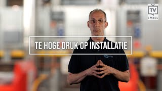 Te hoge waterdruk in je cvinstallatie [upl. by Okika]