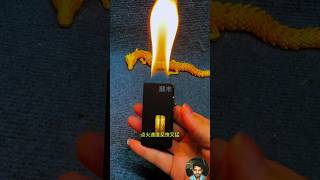 Jet Torch LighterCreative Desktop Crocodile Butane 🪩 shorts chinagadgets gadgets experiment [upl. by Savadove]