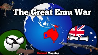 The Great Emu War  History in Countryballs [upl. by Krever]