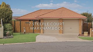 7 Steeple Court Warrnambool [upl. by Einehpets]