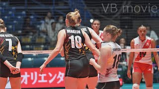 Belgian national womens volleyball team at Worldcup Volleyball 2023 [upl. by Vivienne]