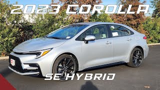 2023 Toyota Corolla Hybrid SE Overview [upl. by Droffats]