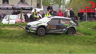 Rally de Wallonie 2024  Saturday action amp mistakes [upl. by Camille]