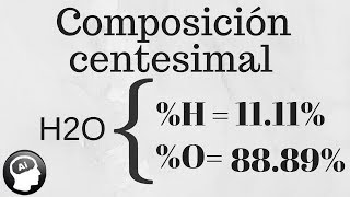 Composición centesimal porcentual [upl. by Steffy943]