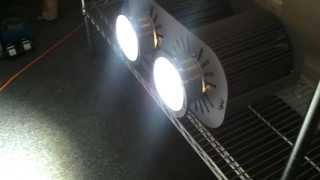 LED Stadium Light test completely takes over the room [upl. by Aneeles]