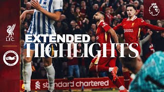 Extended Highlights Gakpo amp Salah Score in Anfield Comeback Liverpool 21 Brighton [upl. by Northrup277]