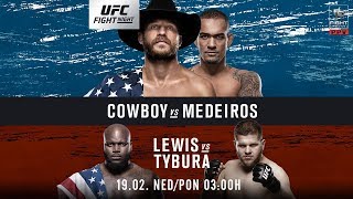 UFC Fight Night Cowboy vs Medeiros [upl. by Anayaran629]