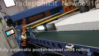 Roll Packing Automatic bonnel and pocket Units [upl. by Pierce]