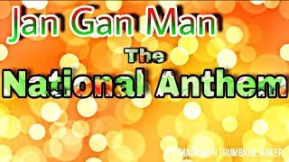 Jana Gana Mana quotThe Indian National Anthemquot SongInstrumentalLyrics HindiGuitar ChordsLessonTabs [upl. by Atsirhcal]