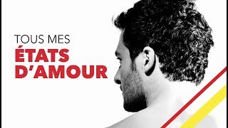 Amir  États damour Lyrics video [upl. by Folly]