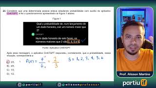 IFMA  2024  Matemática  Questão 23  Considere que uma determinada pessoa estava estudando [upl. by Isnan]