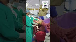 Intertrochanteric Fracture Fixation Hip Joint Fracture Fixation mancherial orthopaedicsurgeon [upl. by Artenek129]