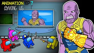 Among Us Animation EP 7 Among Us vs Thanos  우리 가운데 애니메이션 7화 [upl. by Glasgo127]