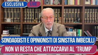 Vittorio Feltri Contro i Sondaggisti di Sinistra Diamo il Premio Stupidità [upl. by Iahcedrom]