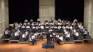 Marzo Zingaro Highlands Intermediate School Symphonic Band [upl. by Gabbey]